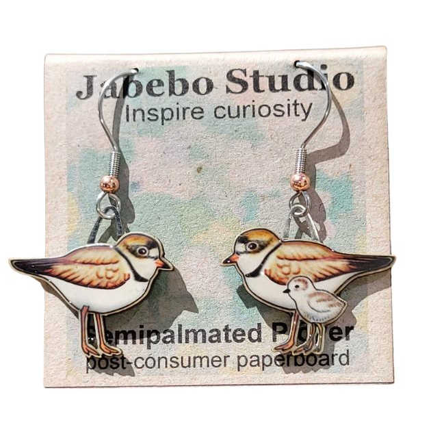 Semipalmated Plover Earrings