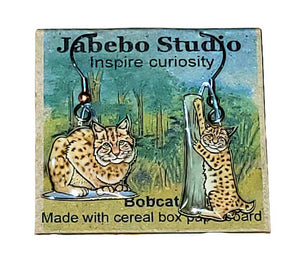Jabebo Bobcat earrings