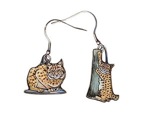 Bobcat Earrings