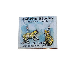 Jabebo Ocelot Earrings