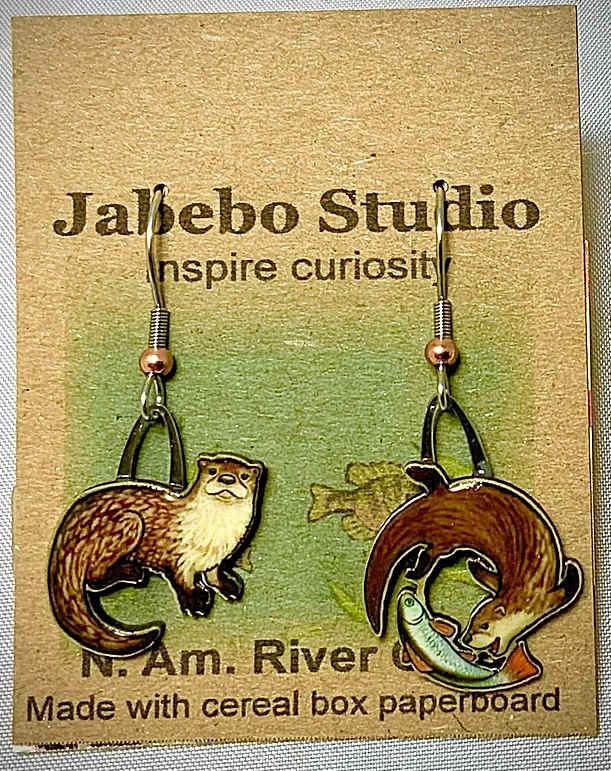 River Otter Earrings