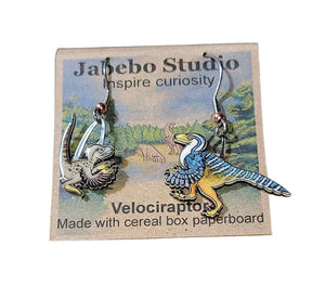 Jabebo Velociraptor Earrings
