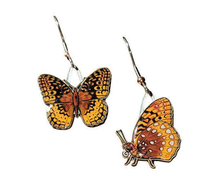 Fritillary Butterfly Earrings