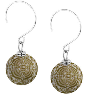 earrings Jilzarah henna rose