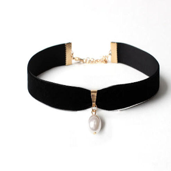 necklace choker pearl
