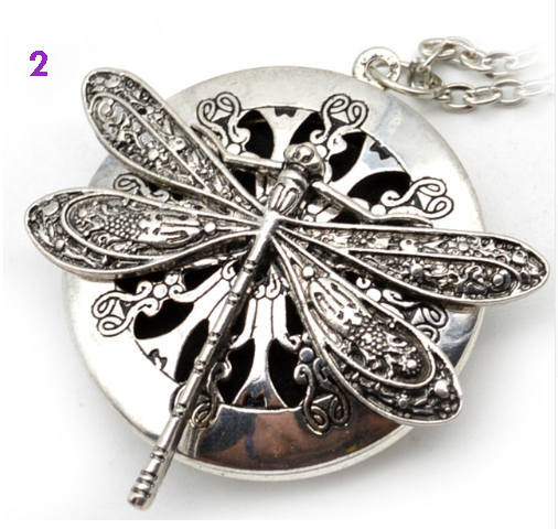 Dragonfly Aromatherapy Necklace