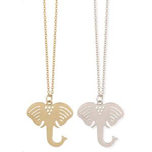 Guiding Totem Elephant Spirit Animal Necklace
