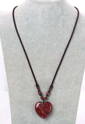 Gemstone Heart necklace