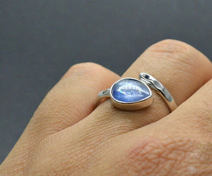Adjustable Kyanite Ring
