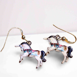 Carousel Unicorn Earrings