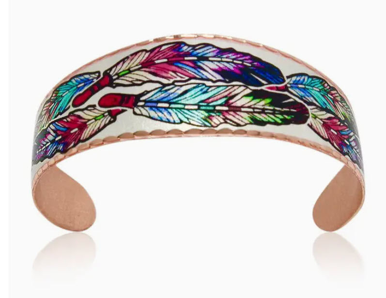 Feather Cuff Bracelet