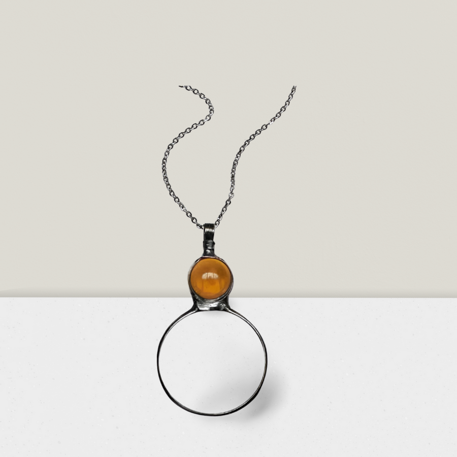 Decorative Magnifier necklace