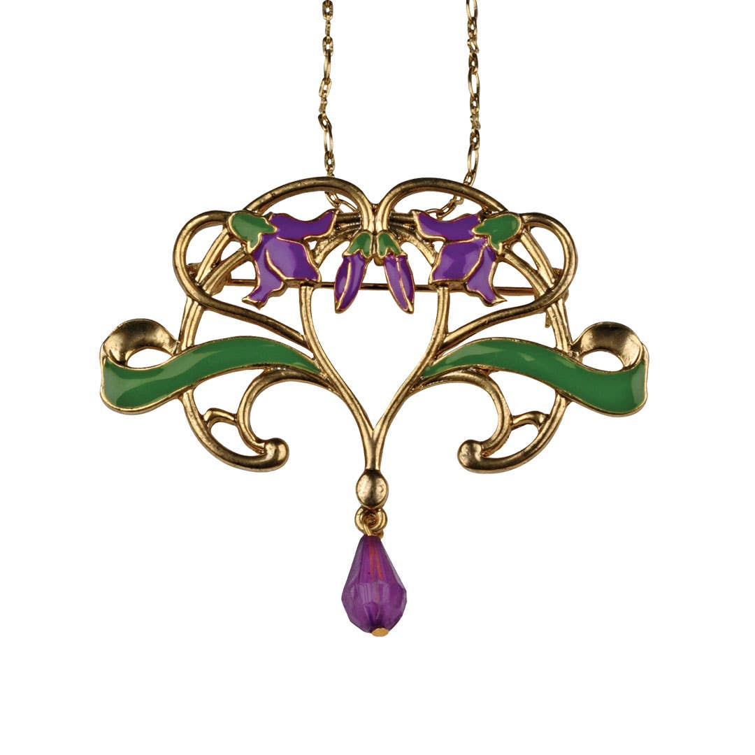 Art Nouveau Vine Necklace