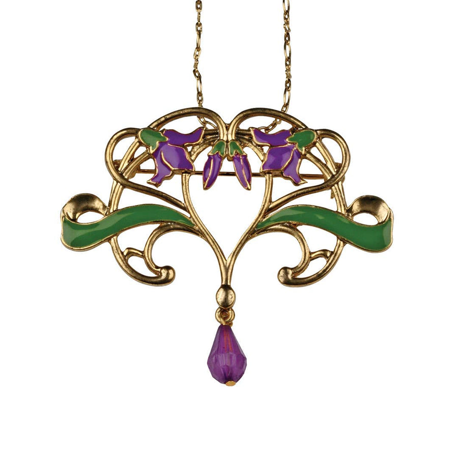 Art Nouveau Vine Necklace