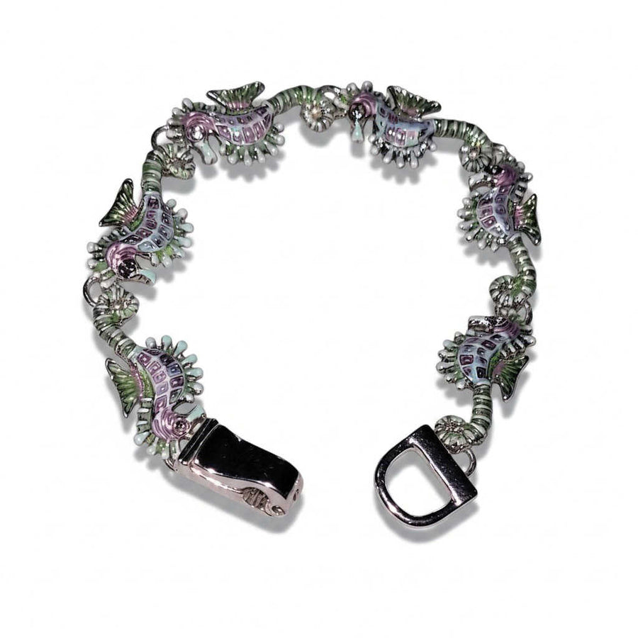 Sea Horse Bracelet with Magnetic Closure