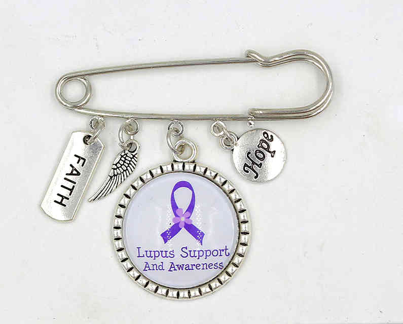 Lupus Awareness Pin