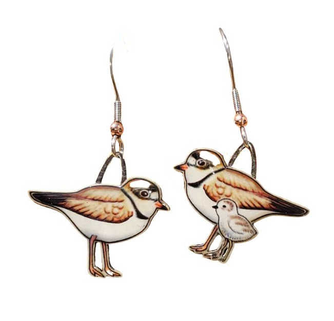 Semipalmated Plover Earrings