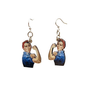 Rosie the Riveter Earrings