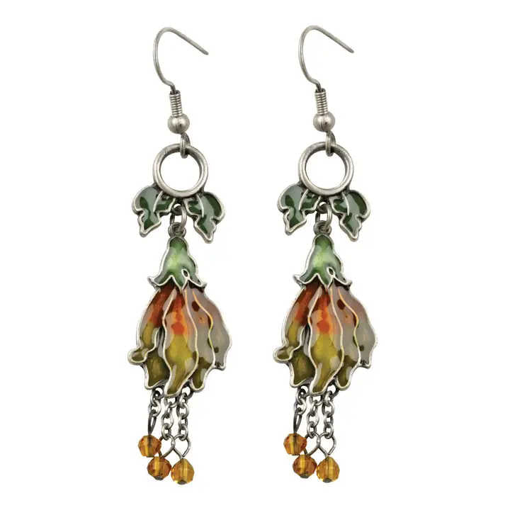 Art Nouveau Blossom Earrings