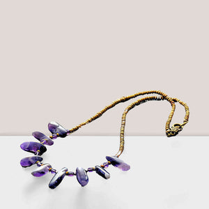 Handmade Amethyst Necklace