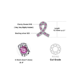 Information about our pink ribbon necklace