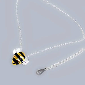 Sterling Silver bee Necklace