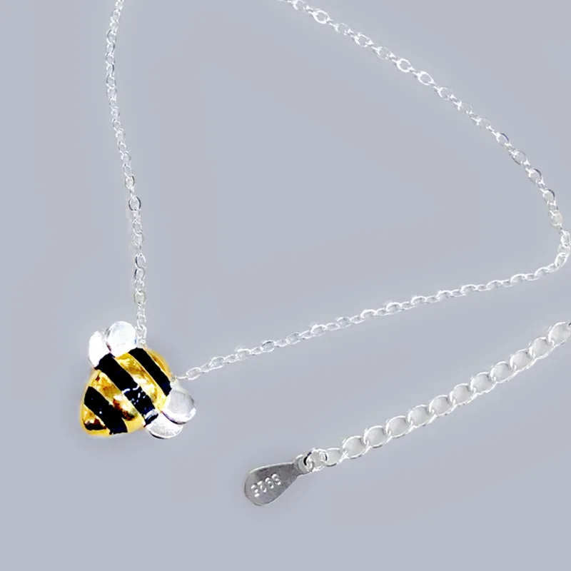 Honeybee Pendant Necklace