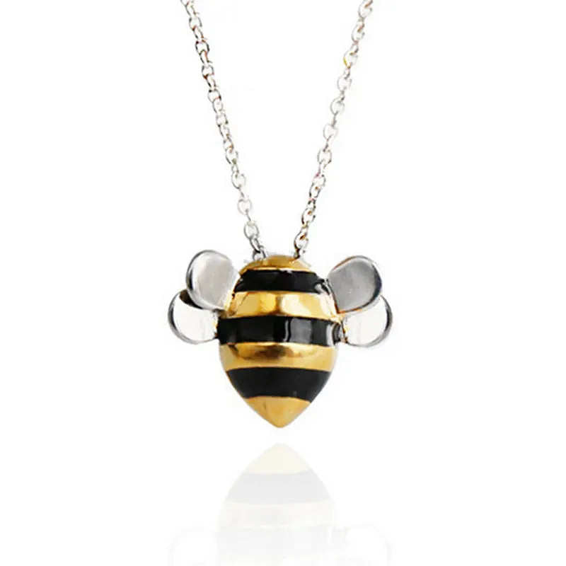 Honeybee Pendant Necklace