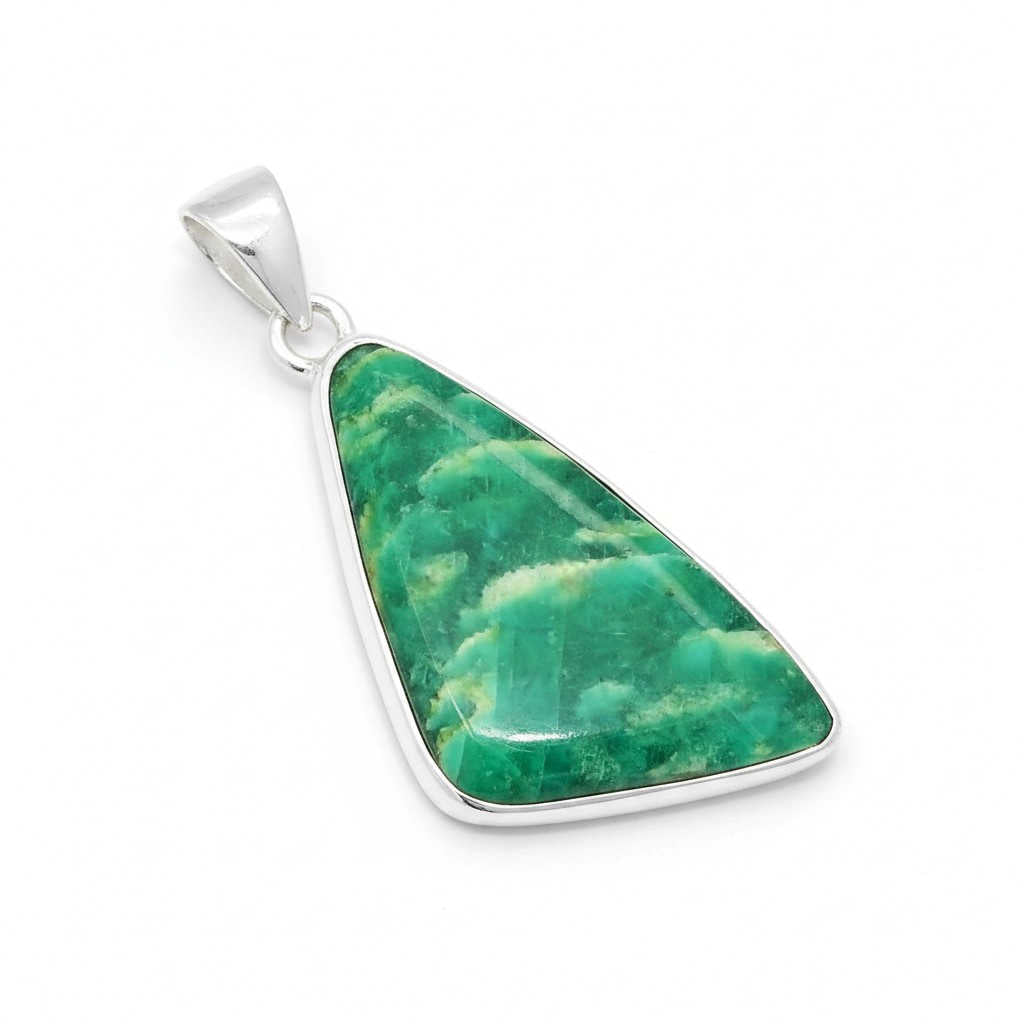 Amazonite Sterling Silver Pendant