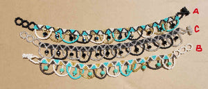 Ankle bracelets made in Guatemala