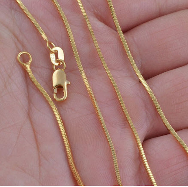 20 Inch 18K Gold Filled Chain Necklace