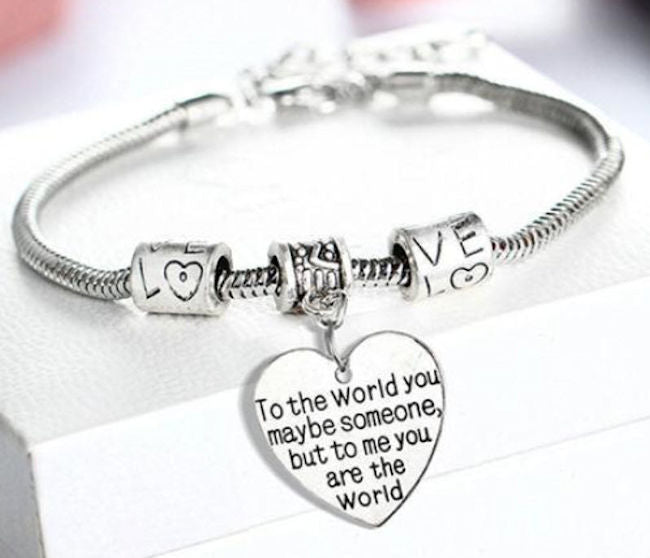 Inspirational bracelet