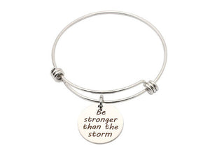 Bracelet "Be Stronger Than The Storm" 