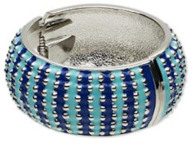 Bracelet Bangle Epoxy and Zinc