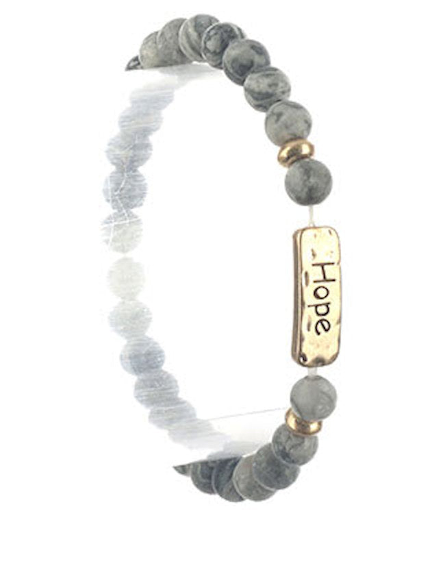 Bracelet Stretch Inspirational Hope 