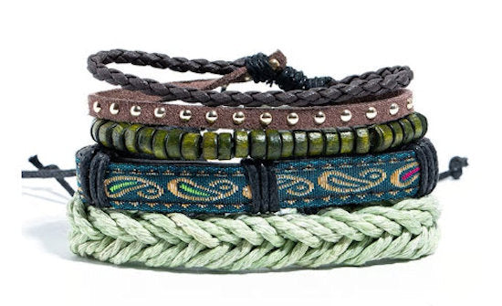 bracelet multi layered boho