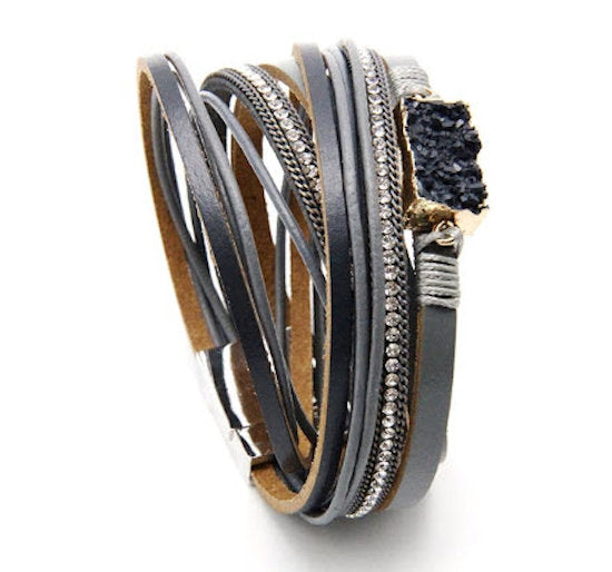 wrap bracelet magnetic clasp