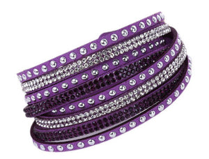 bracelet wrap purple