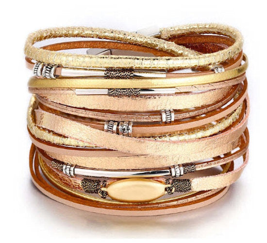 bracelet wrap gold