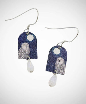 Snowy Owl Earrings