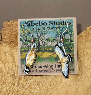 Jabebo Broad-wing hawk earring