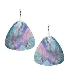 Abstract pastel color earrings