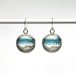 Earrings Aqua Sea
