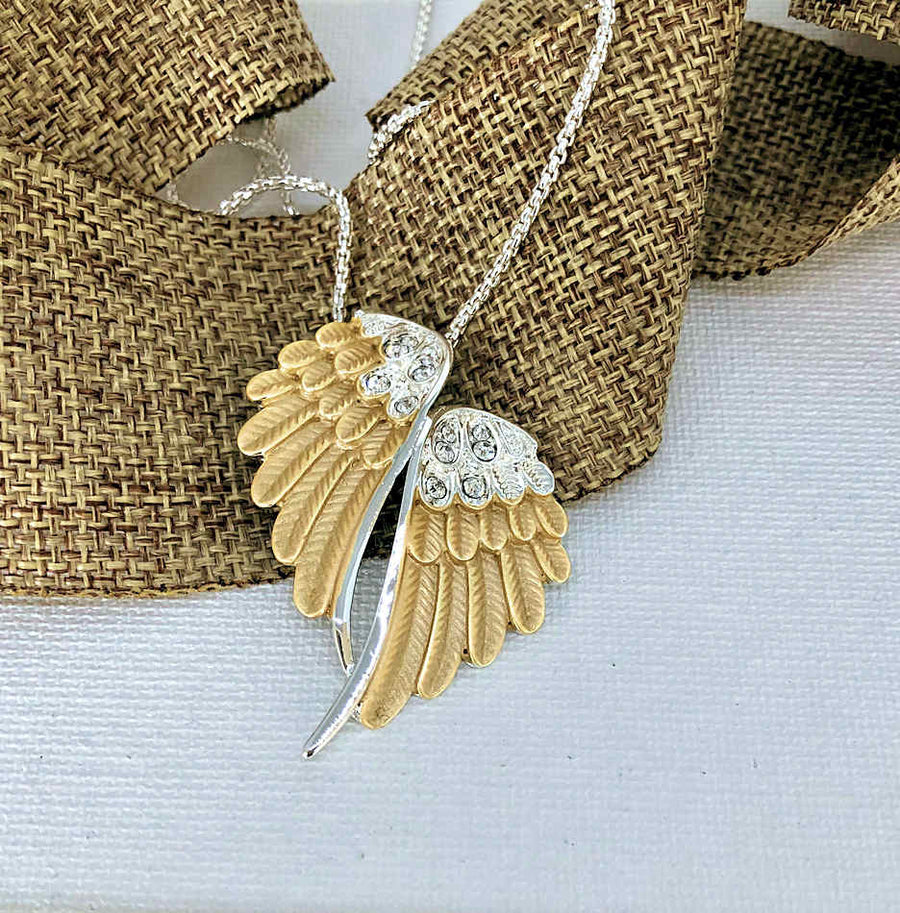 Angel Wings Necklace in gift box