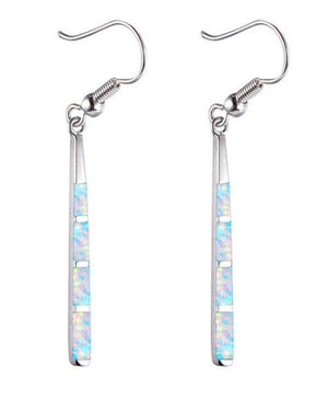 earrings opal