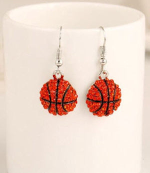Basket Ball Earrings