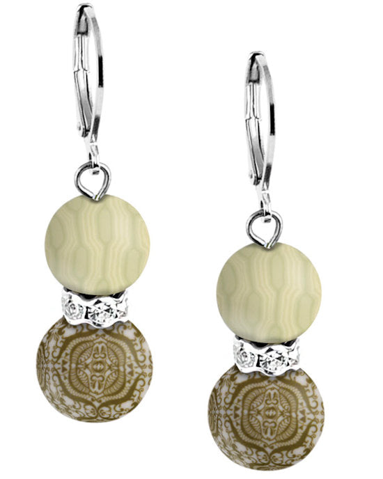 earrings Jilzarah henna rose