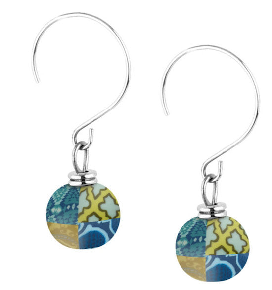 earrings Jilzarah Peruvian Blue