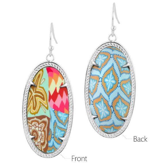 Jilzarah earrings reversible south beach