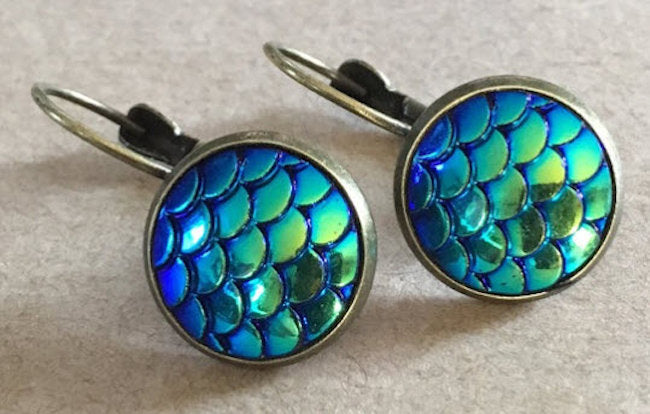 Mermaid Scale earrings